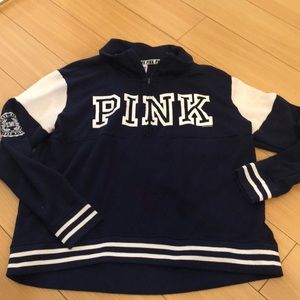Pink half size sweater